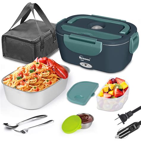 Buy Benooa Electric Heating Lunch Box,3 in 1 Heated Lunch Box 